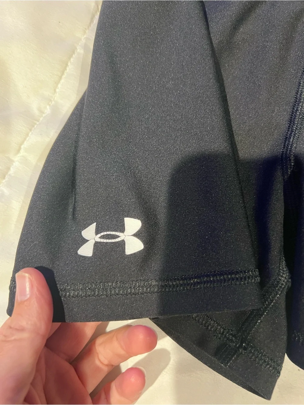 Under Armour Women's Black Performance Stretch Compression Shorts Size Small